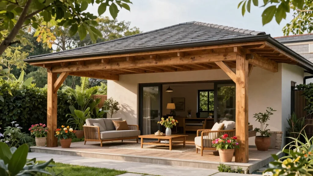 7 Patio Roof Ideas Attached to House That Create a Seamless Indoor-Outdoor Flow