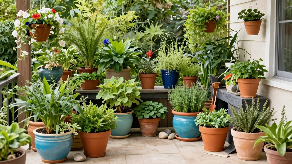 8 Outdoor Patio Pot Plant Ideas That Turn Any Corner Into a Lush Green Display – Happy Garden Day