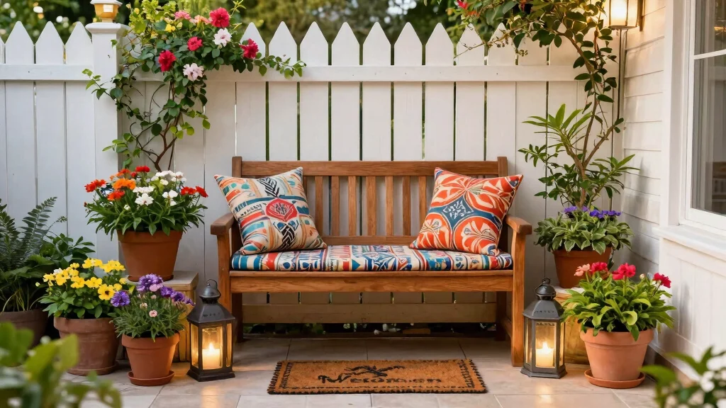 9 Front Patio Decorating Ideas That Add Charm and Personality to Your Home's Entrance