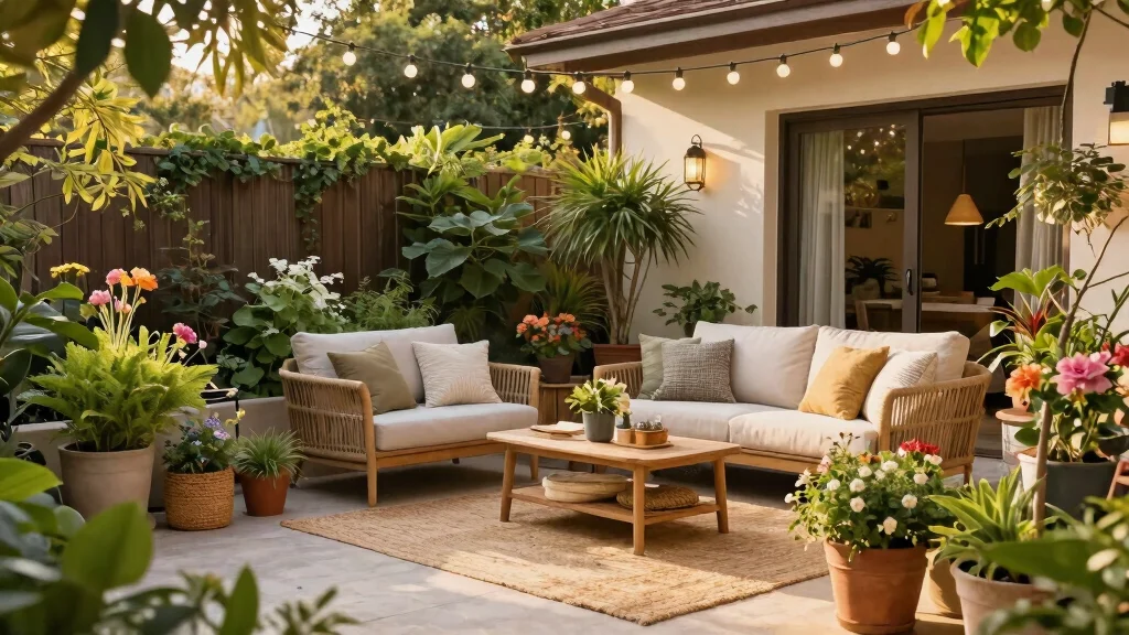 9 Garden Patio Ideas That Create a Seamless Flow Between Your Plants and Living Space – Happy Garden Day