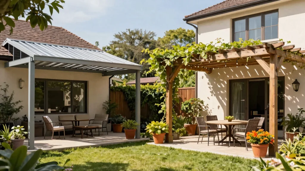 9 Patio Covers Attached to House That Add Shade and Curb Appeal at the Same Time