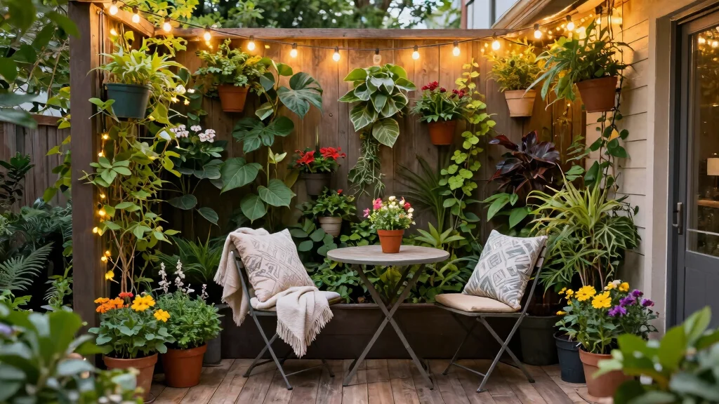 9 Small Patio Ideas That Turn Tiny Spaces Into Cozy Retreats – Happy Garden Day